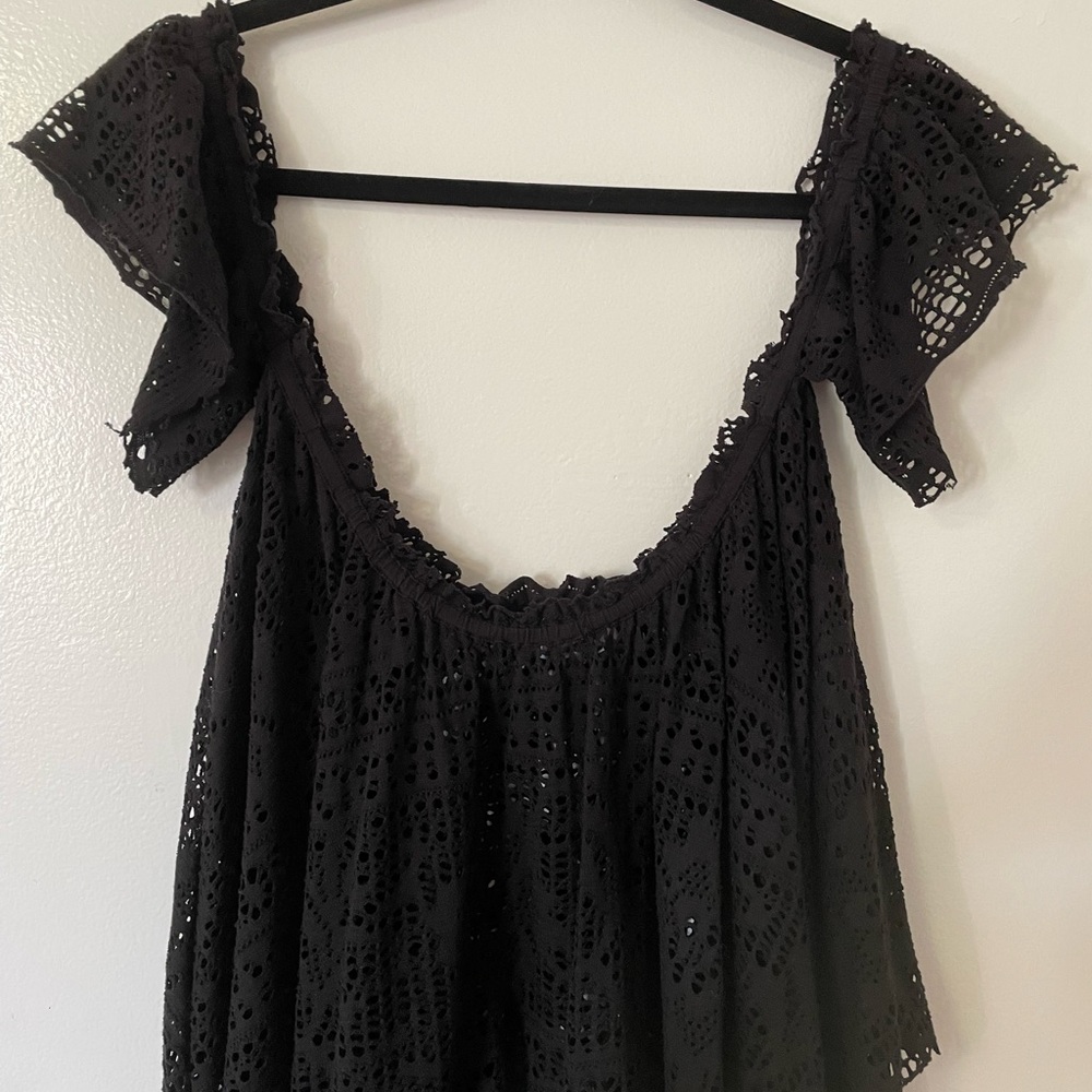 Free People Off the Shoulder Top